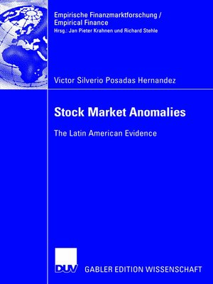 cover image of Stock Market Anomalies